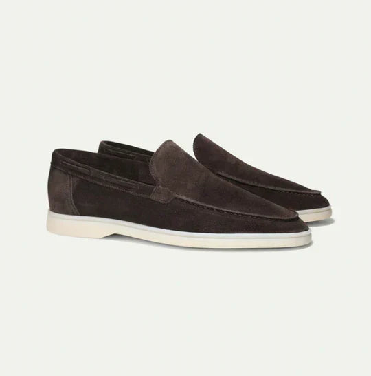 koadclo | Men's Vegan Suede Loafers with Cushioned Sole