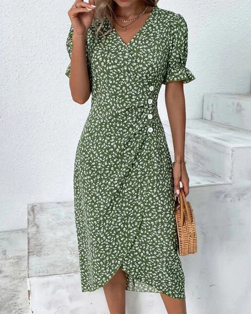 Vesper | Women’s Wrap Midi Dress