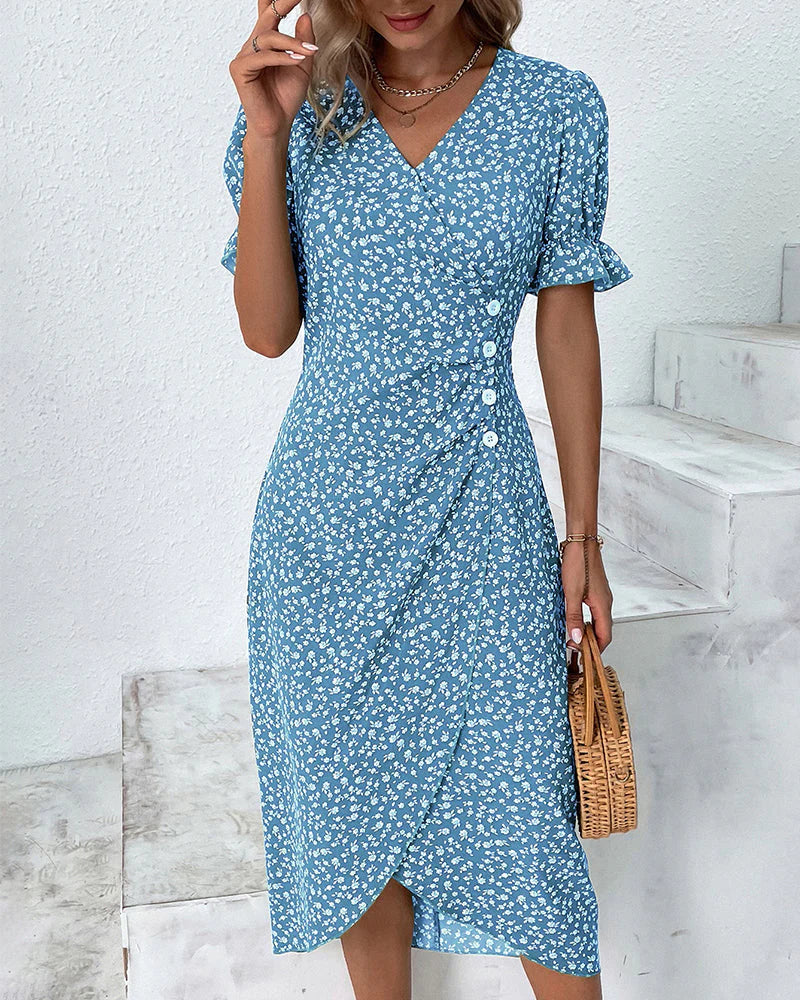 Vesper | Women’s Wrap Midi Dress