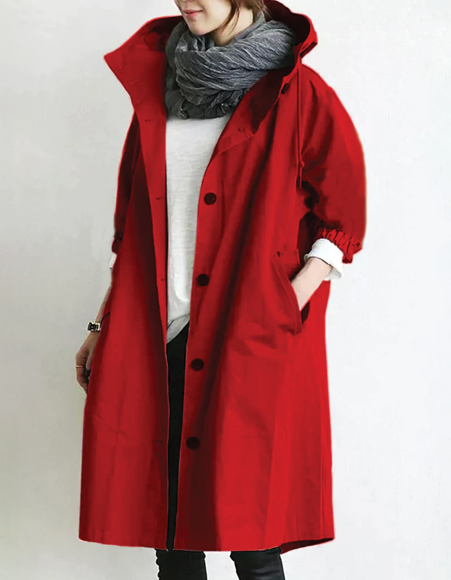 Ximena | Women’s Hooded Trench Coat