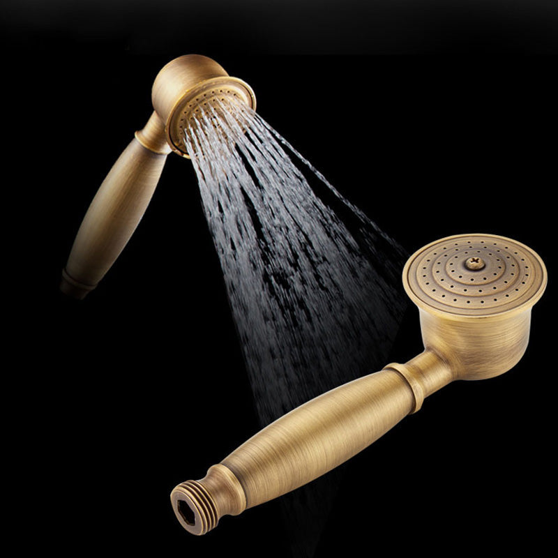 Koadclo | Traditional Handheld Shower Head with Hose - Polished Brass Wall Mounted