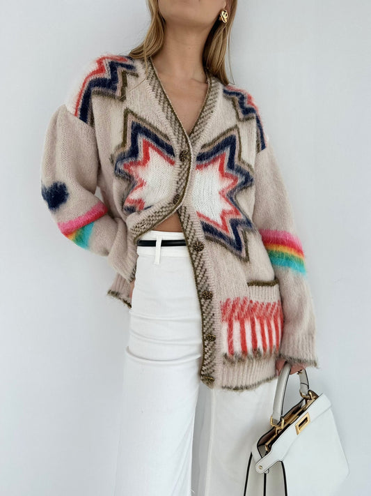 Caesars Palace Cardigan: Stylish Designer Knitwear for Men