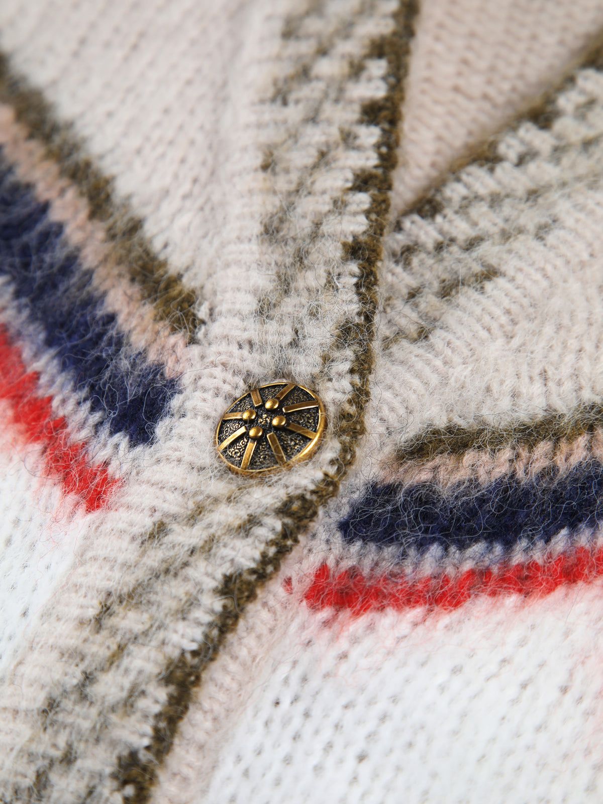 Caesars Palace Cardigan with Vintage Logo Embroidery