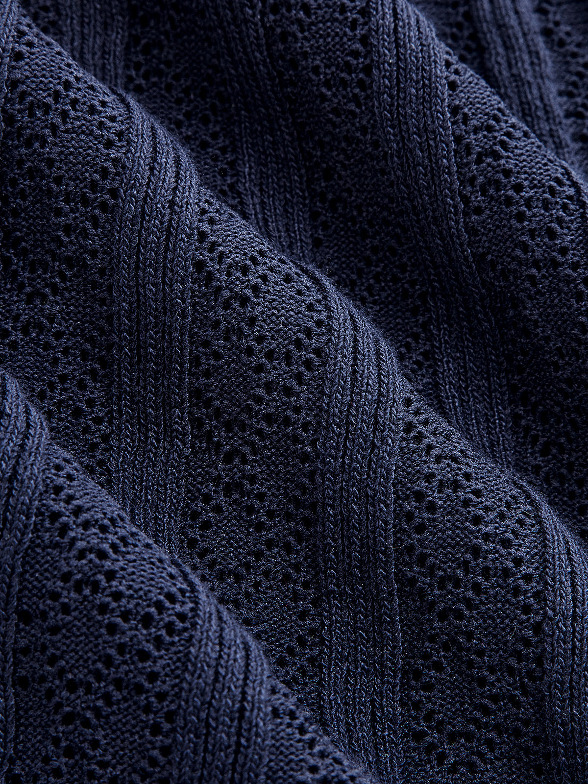 Denim Collar Ribbed Knit Maxi Dress for Women Comfort Fit