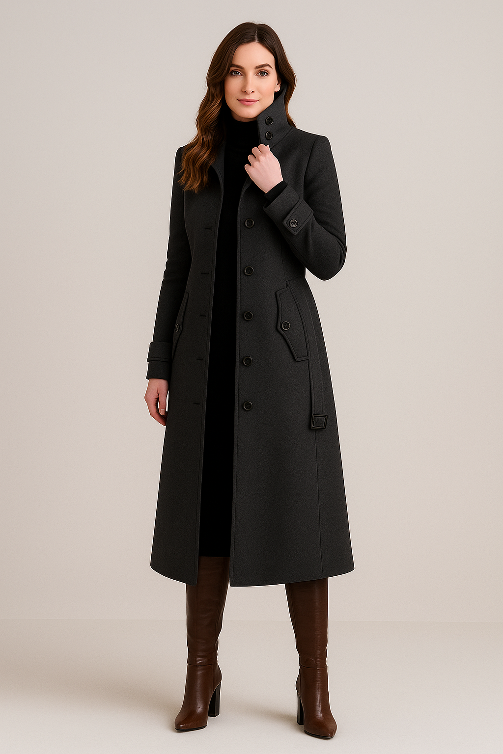 Charie | Women’s High-Neck Winter Coat