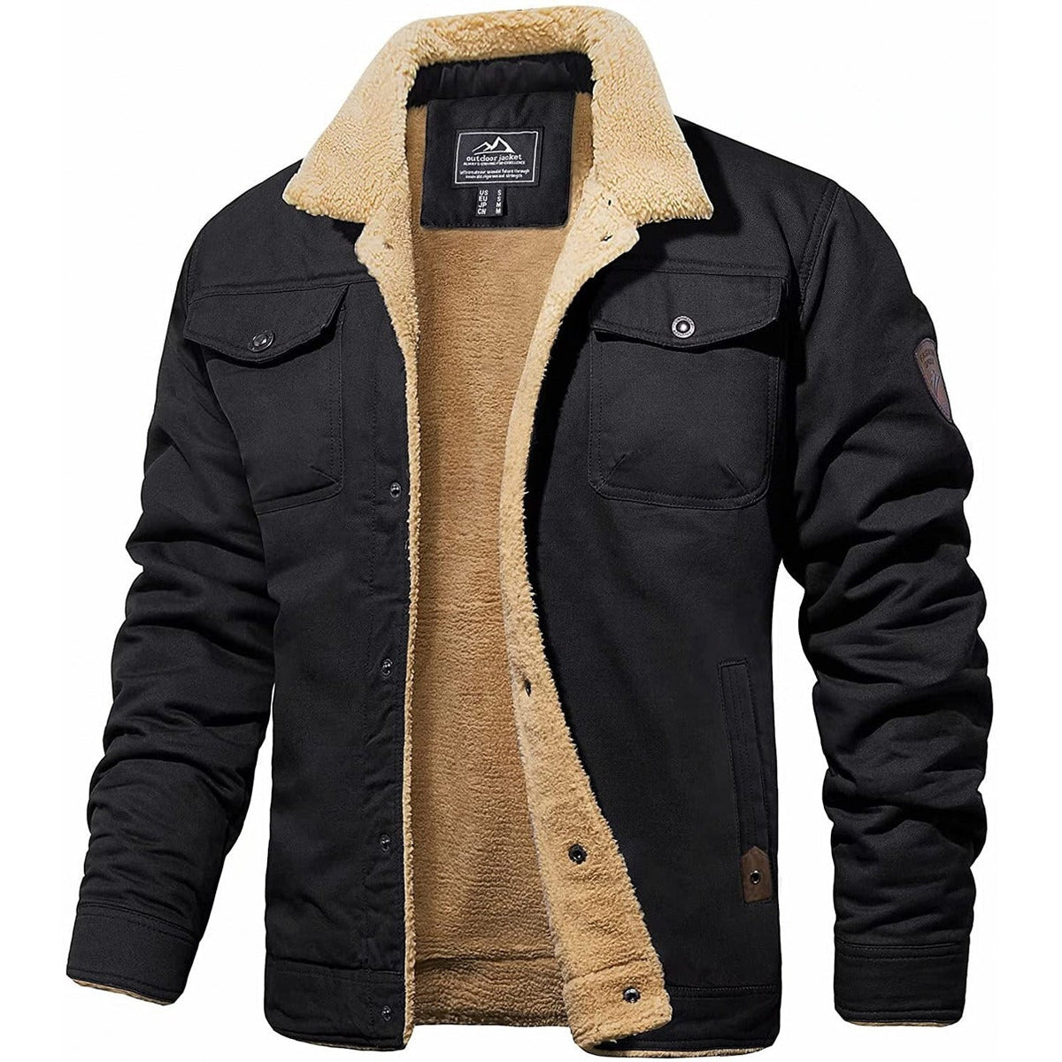 Cristoff | Men’s Sherpa-Lined Winter Jacket