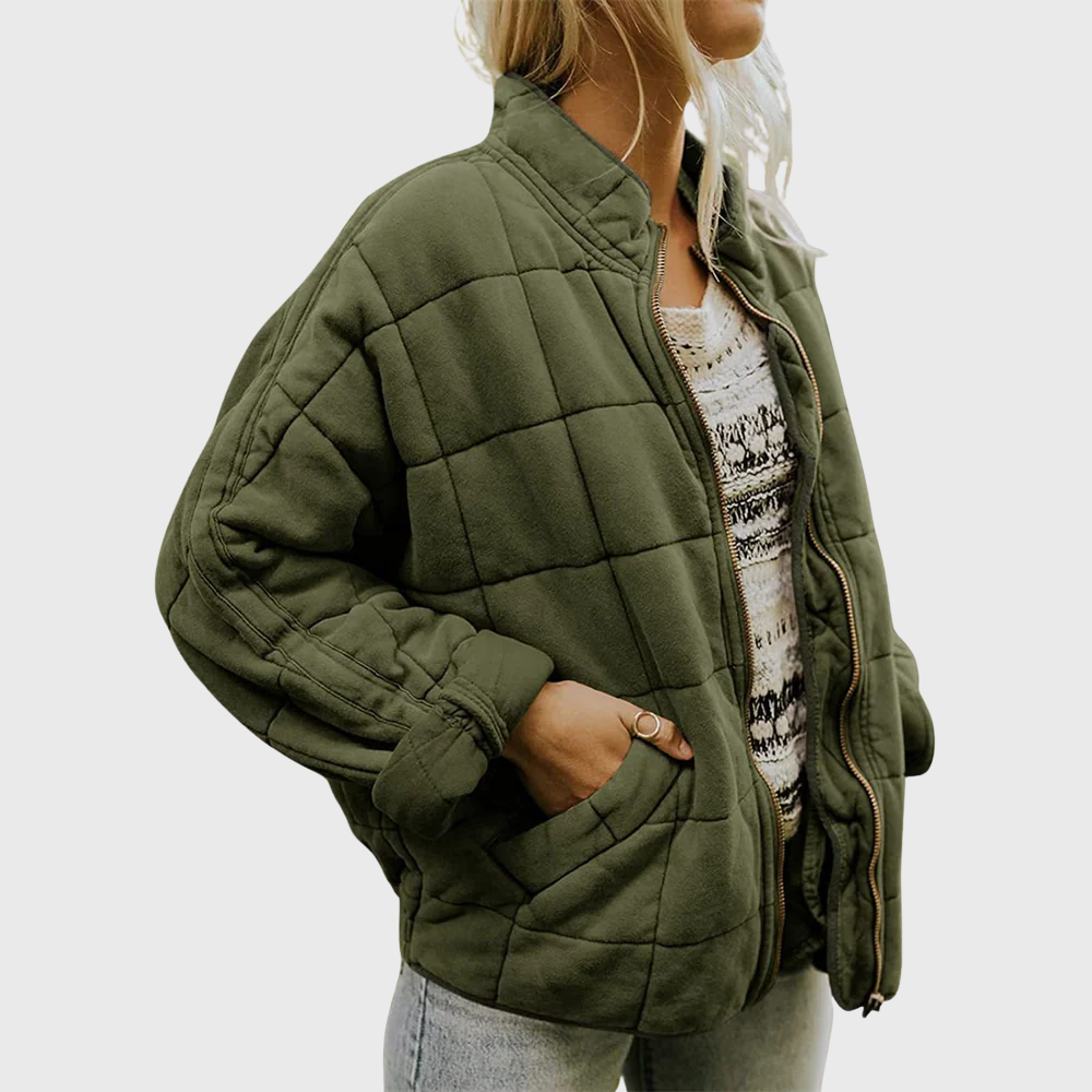 Valei | Women’s Quilted Zip Jacket