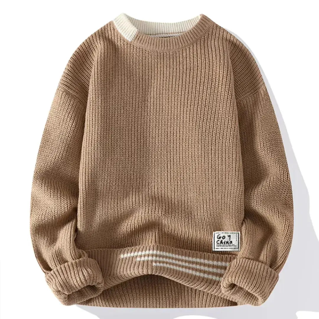 Raphael | Men’s Vintage-Inspired Crewneck Sweater