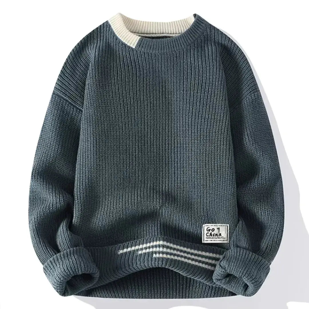 Raphael | Men’s Vintage-Inspired Crewneck Sweater
