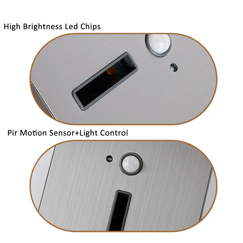 Koadclo | Schneider Motion Detector Wall Sensor – Stair Light with PIR Motion Activation