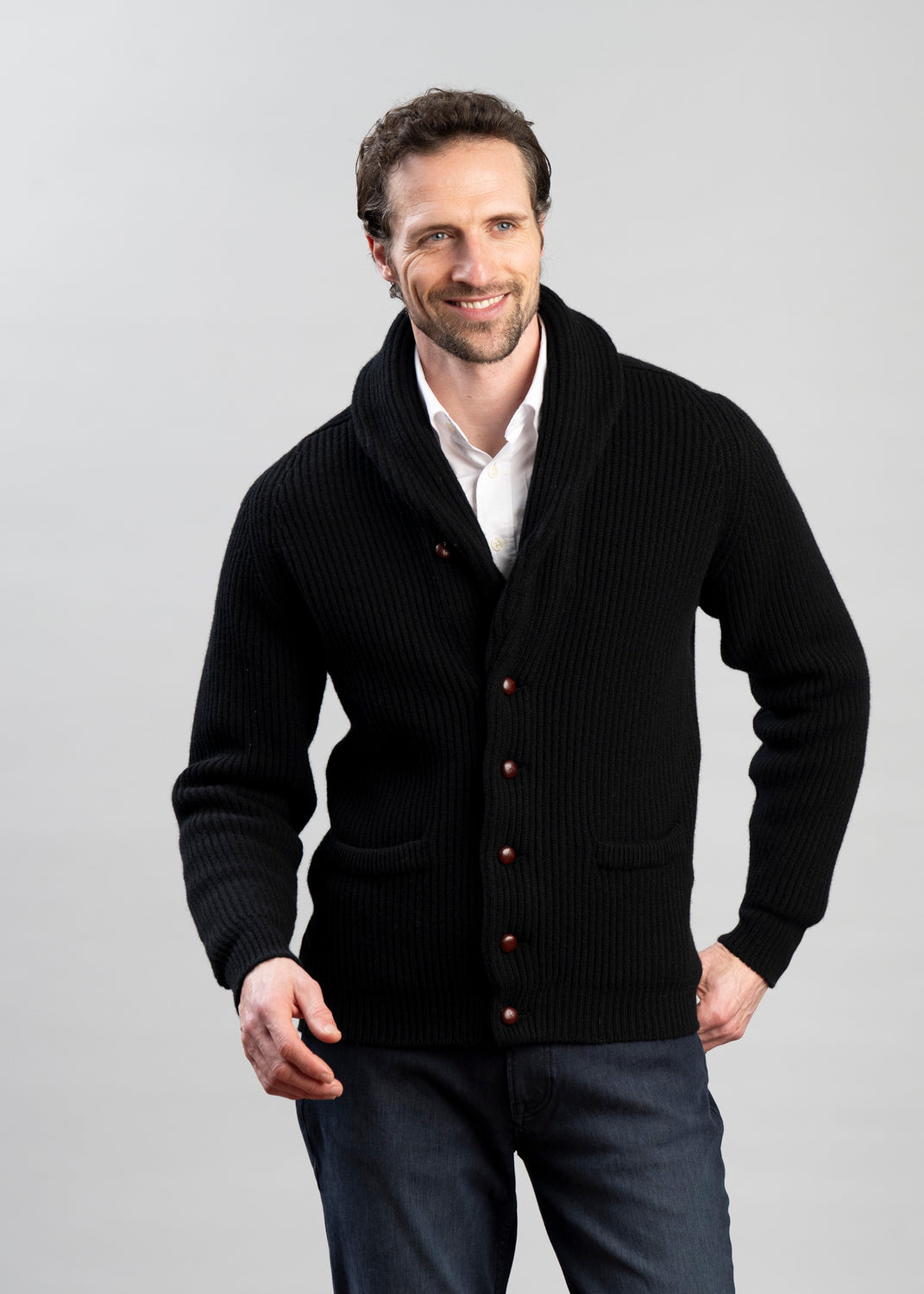 Windsor | Men’s Lambswool Shawl Jacket